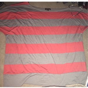 Off the shoulder T-shirt